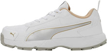 Puma Classicat 107807 01 Cricket Rubber Shoes White Gold